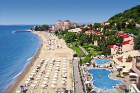 Bulharský hotel Elenite Holiday Village s pláží