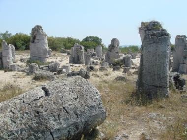 Varna - nedaleký starověký "Kamenný les"
