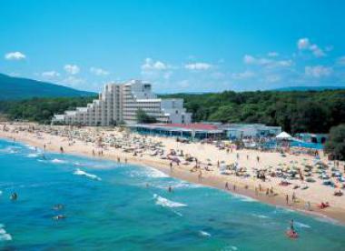 Bulharský hotel Gergana Beach na pláži