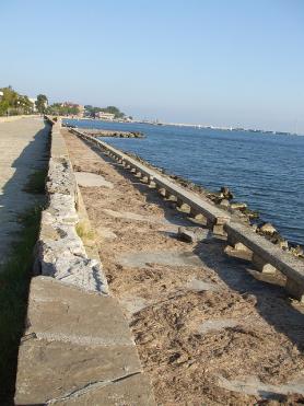 Pomorie - pobřežní promenáda