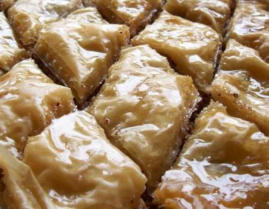 Bulharská sladká baklava