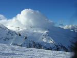 Bulharské Bansko a jedna ze sjezdovek